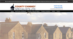 Desktop Screenshot of countychimneyspecialist.co.uk