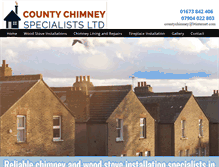 Tablet Screenshot of countychimneyspecialist.co.uk